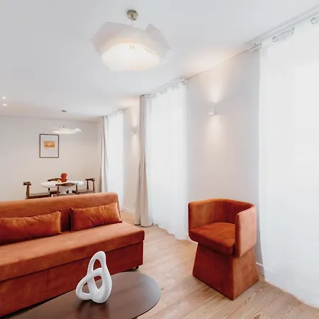Orange House - Elegant Two-bedroom 1e Apartament Lizbona